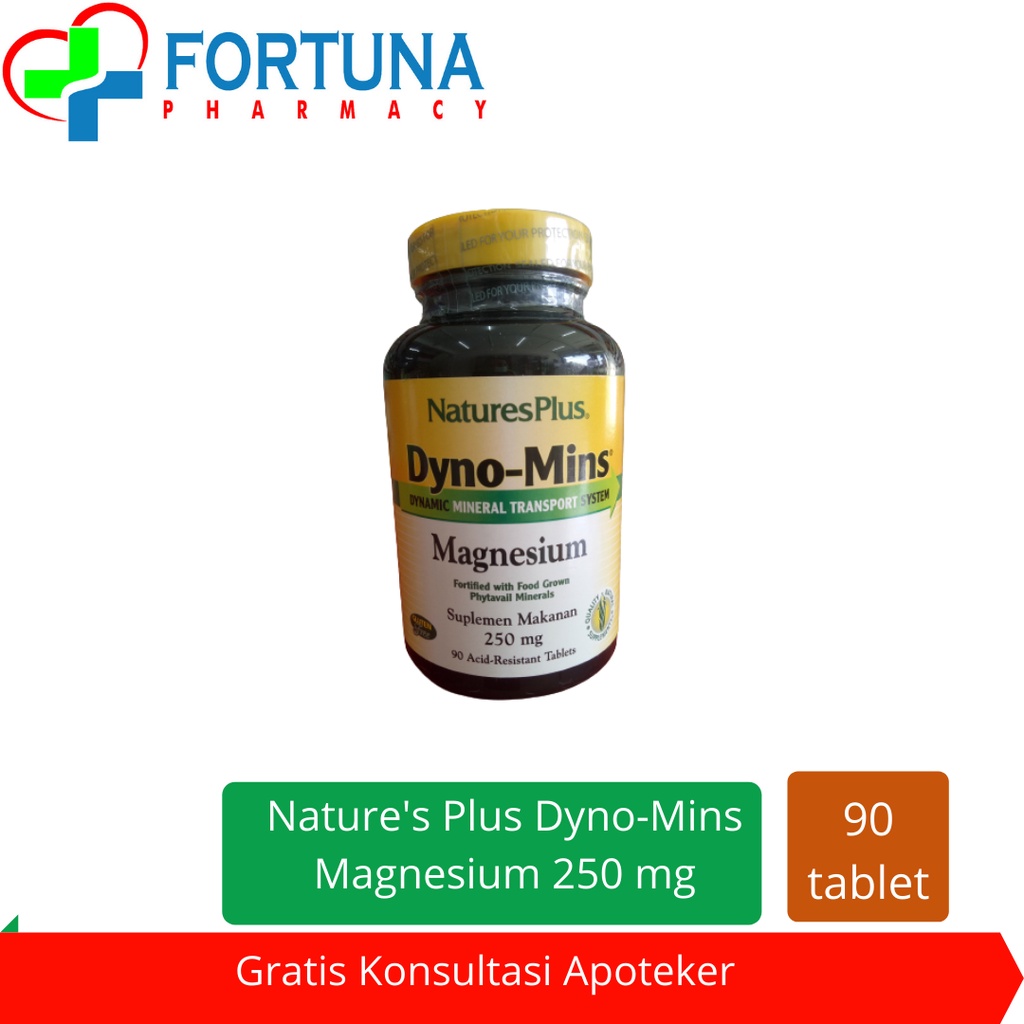Natures Plus Dyno-Mins Magnesium 250 mg