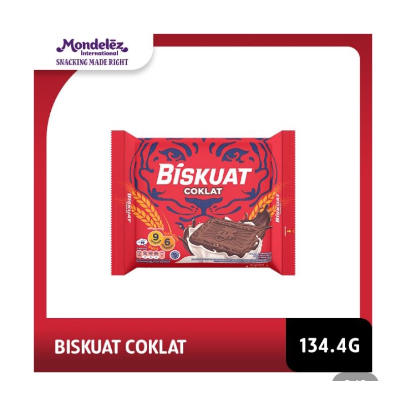 

Biskuat coklat 134gram