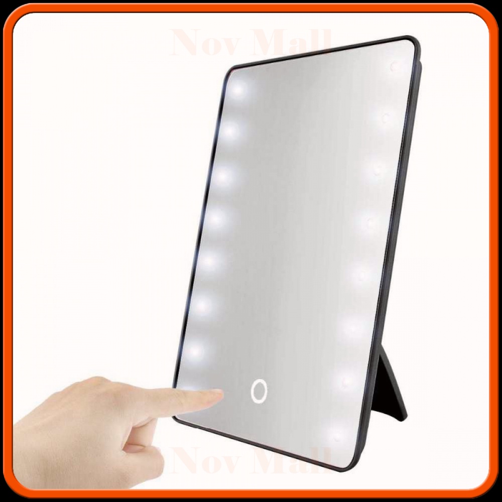 Home Solution Cermin Makeup Mirror 16 LED Light - A3107