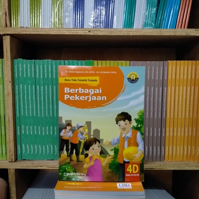

Tematik 4D "BERBAGI PEKERJAAN" yudistira untuk SD/MI kls4 original book
