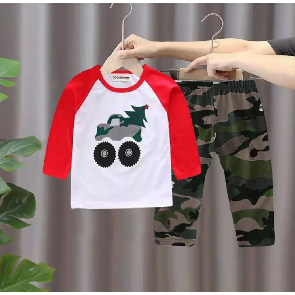 SETELAN REGLAN BAJU BAYI ANAK MOTIF TRUCK MONSTER ARMY LORENG SIZE 1-5 TAHUN BAHAN KATUN BEST QUALITY PREMIUM TERLARIS TERBARU/ SETELAN REGLAN BAJU BAYI ANAK LAKI-LAKI/ SETELAN REGLAN BAJU BAYI ANAK COWO/ SETELAN REGLAN BAJU BAYI ANAK COWOK