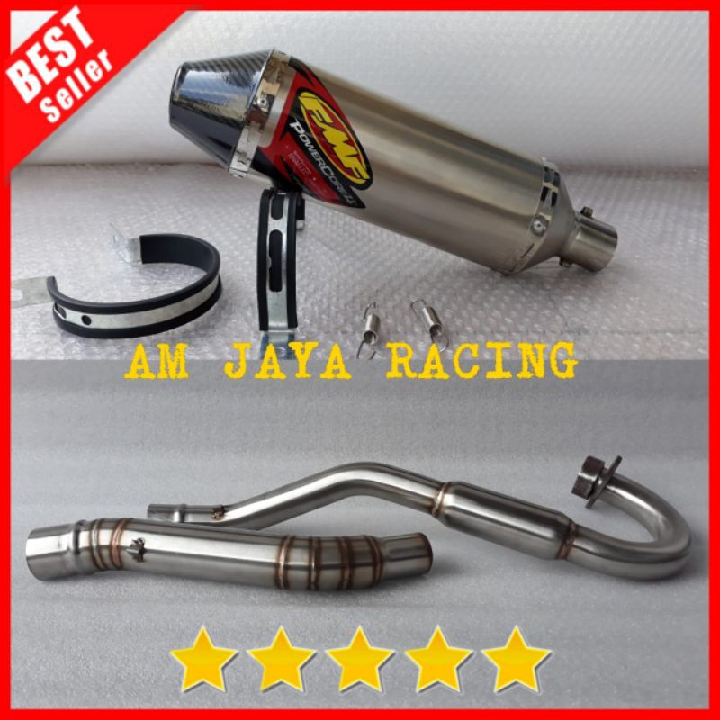 Knalpot Racing FMF Powercore 4 Klx150 klx 150 S L BF Dtracker Crf150 Crf 150 150L CRF150L Wr155 Fmf