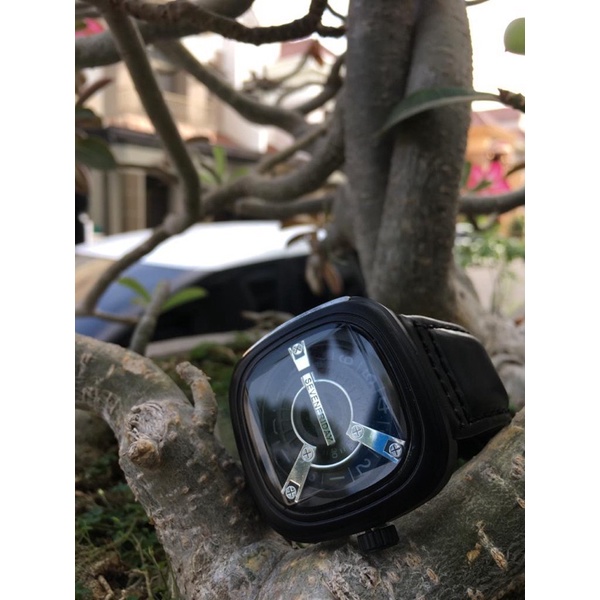 Jam Tangan Seven-friday Analog Jam tangan fashion kulit pria |Strap kulit