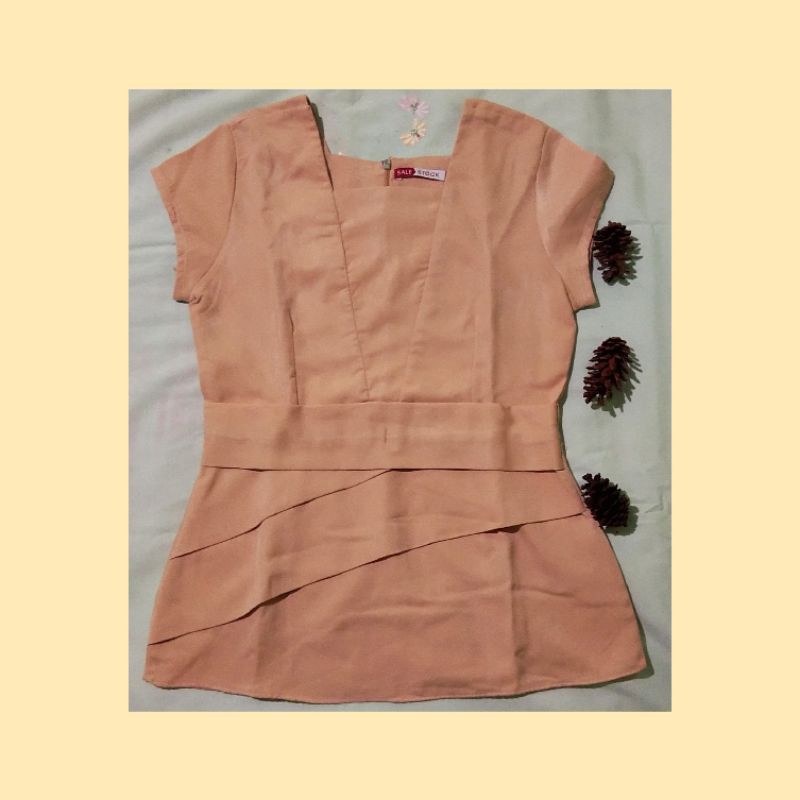 PRELOVED BLOUSE COKLAT