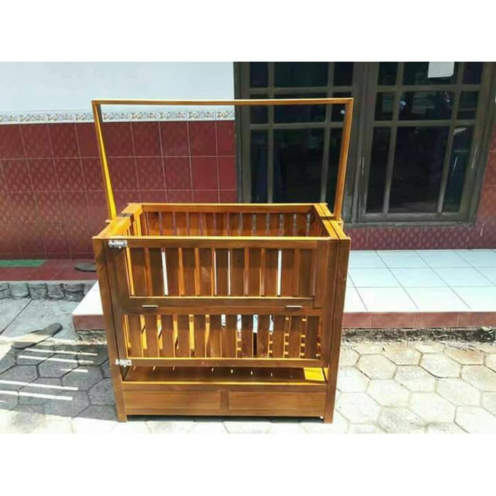 box tempat tidur bayi kayu jati jepara, mebel jepara