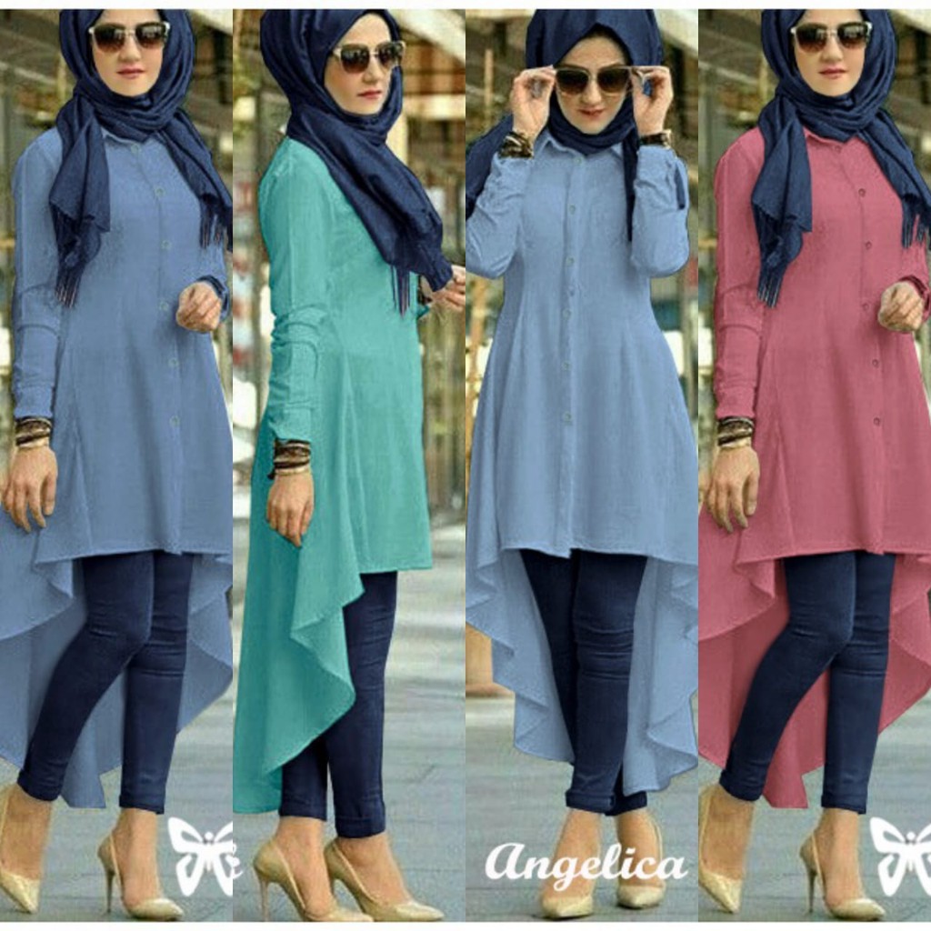 LV ISADORA TUNIK - Atasan Kemeja Pakaian Wanita