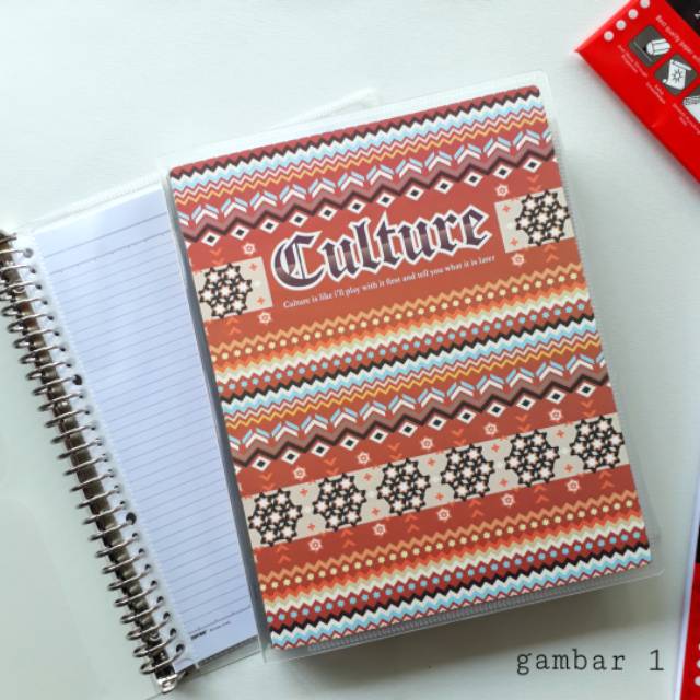 BINDER NOTE B5 BATIK &amp; FANCY