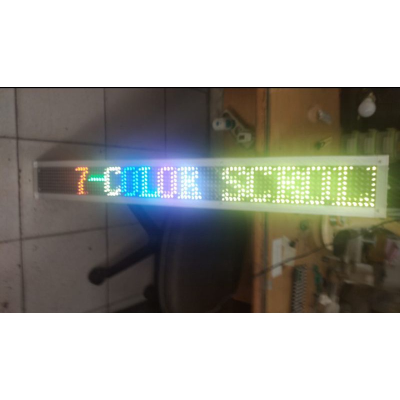 RUNNING TEXS 7 WARNA WIFI 12 CM X 100 CM
