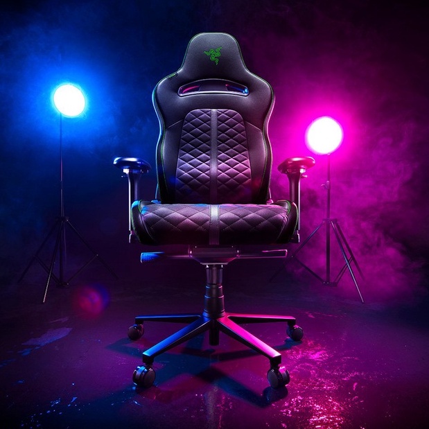 Razer Enki - Green / Gaming Chair Original / Kursi Gaming