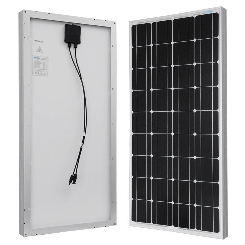 Jual Solar Panel Monocrystalline 100 Wp Surya Cell Power Watt Peak Photovoltaics Indonesia