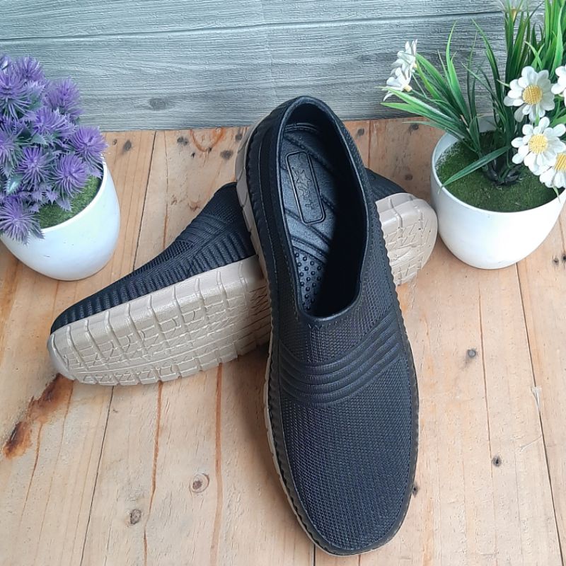 Sepatu Karet Pria  ATT NBX 663/ Sepatu Karet Anti Air/ Sepatu Karet Slip On uk 40-43