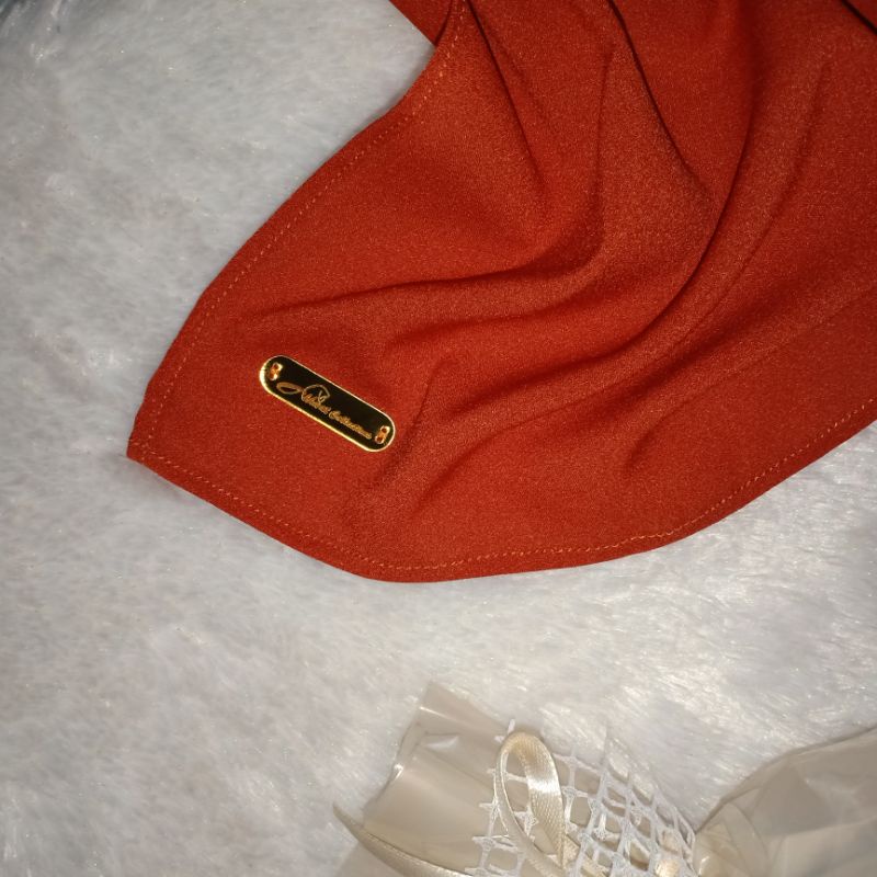 AKHWAT COLLECTIONS | PASHMINA DIAMOND CREPE ITALIANO 200X70 CM | FREE GIFT | JUMBO | PASHMINA VIRAL-Bata