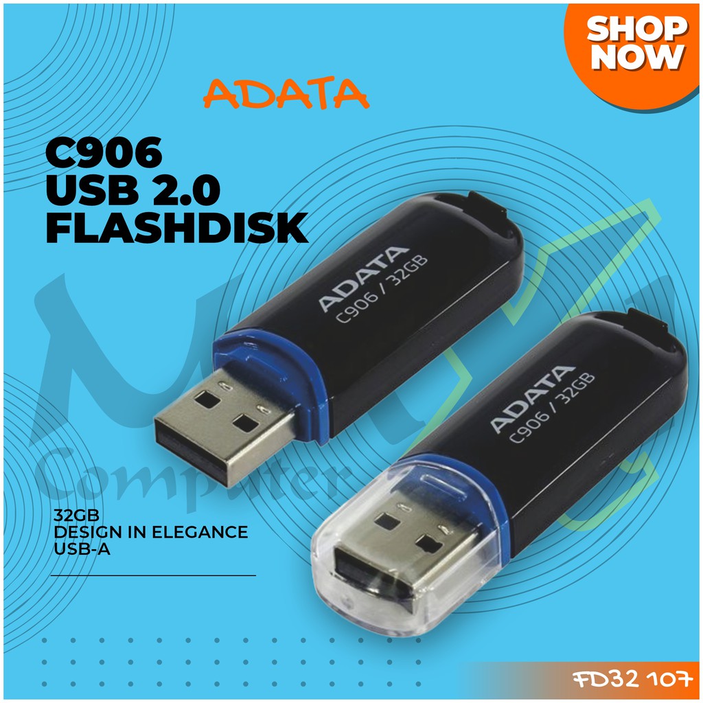 Adata C906 32GB USB 2.0 Design in Elegance USB Flash Drive Flashdisk
