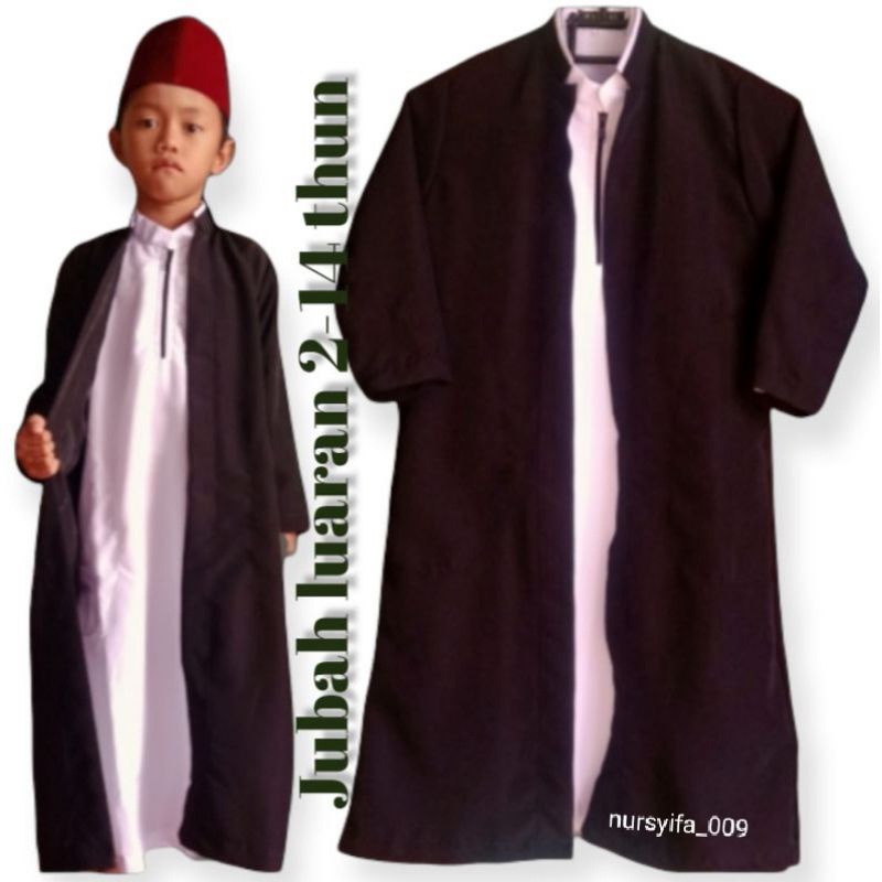 jubah luaran saja anak laki-laki 2 -14 thun