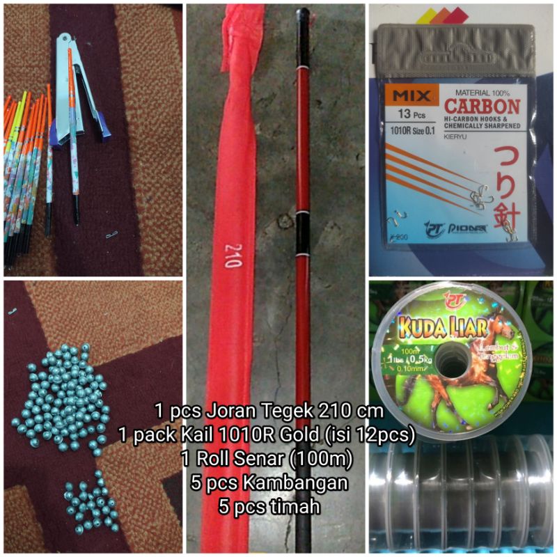 Paket Pancing Wader Sepat Paket Pancing Kecil Pancing Kecil Pancing Set Pancing Ikan Kecil Pancing