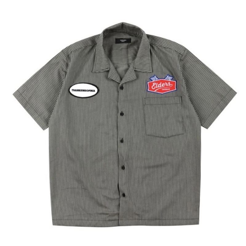 Shirt Elders Garage x Thanksinsomnia "Aurum-01" Striped