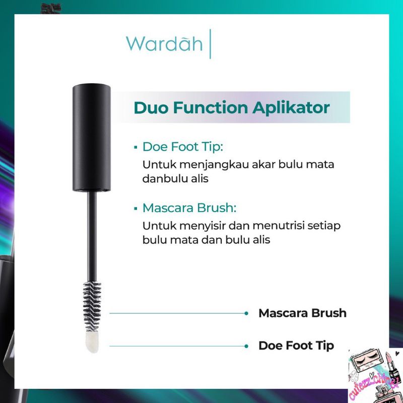 ☃Cutezz_Ching1☃Wardah Eyexpert Brow Lash Serum 10ml