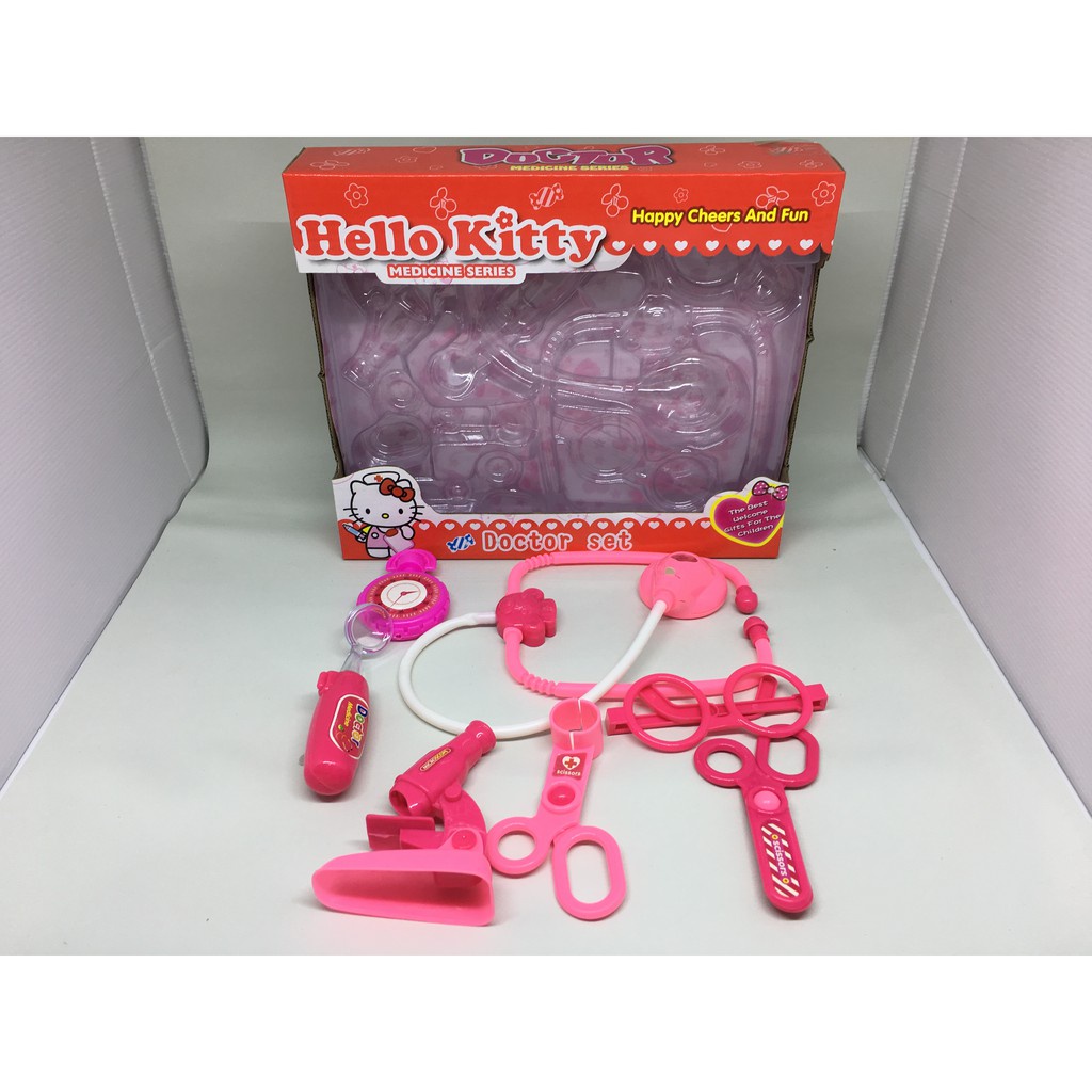 Dokter Set Hello Kitty - Mainan Anak Dokter Dokteran