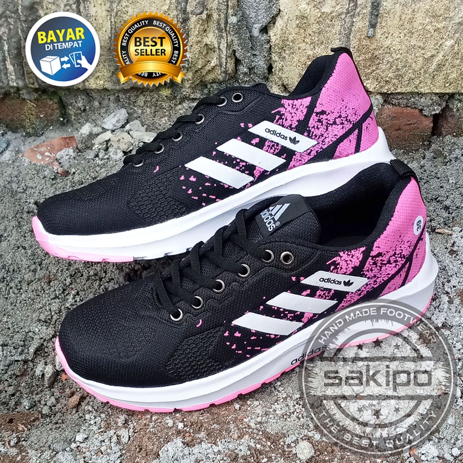 SEPATU SNEAKERS WANITA DEWASA REMAJA / SEPATU FITNES AEROBIK GYM WANITA / SEPATU OLAHRAGA WANITA / SEPATU JOGGING WANITA / SAKIPO