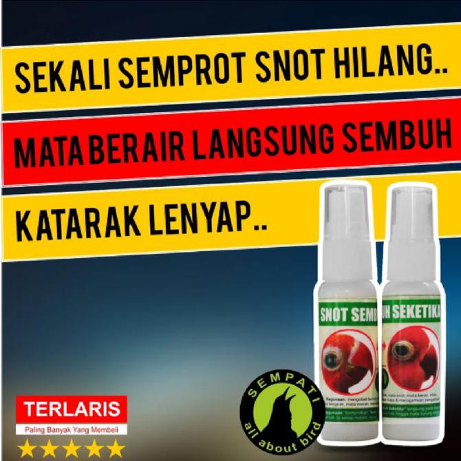 Best Seller] G014036 Snot Sembuh Seketika Merek Sempati Obat Sakit Mata Katarak