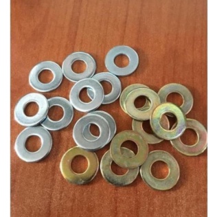 RING PLAT KUNING M10 (RING PLAT 14) TEBAL 2MM