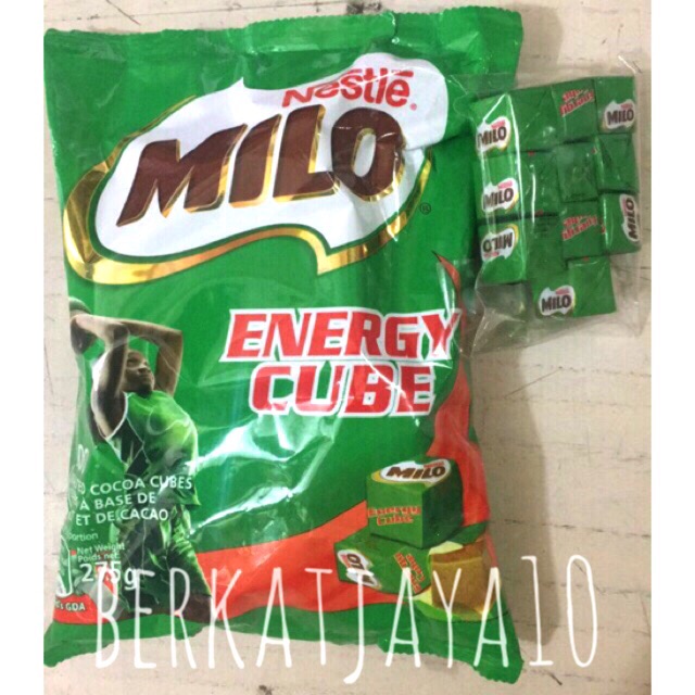 Milo Cube Repack 10 pcs Nestle Energy Cube cocoa cube