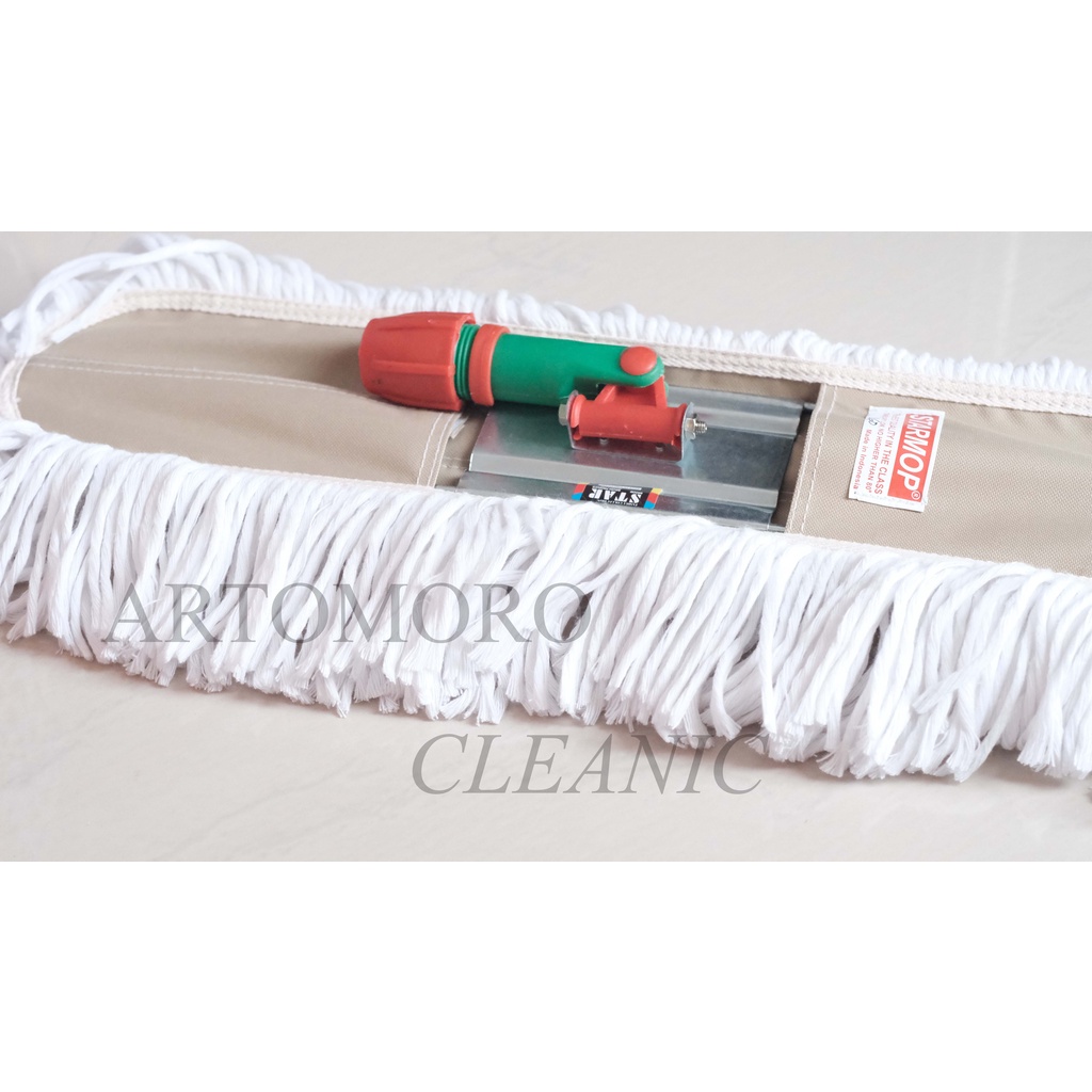 Refill Lobby Pel Lantai Benang Katun Mop Uk. 60 Pembersih Rumah Lantai Keramik Bersih Cepat Kering S