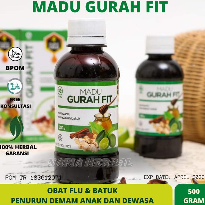 

Gurah Fit Madu Flu & Batuk Berdahak Penurun Demam Pusing Anak - Dewasa