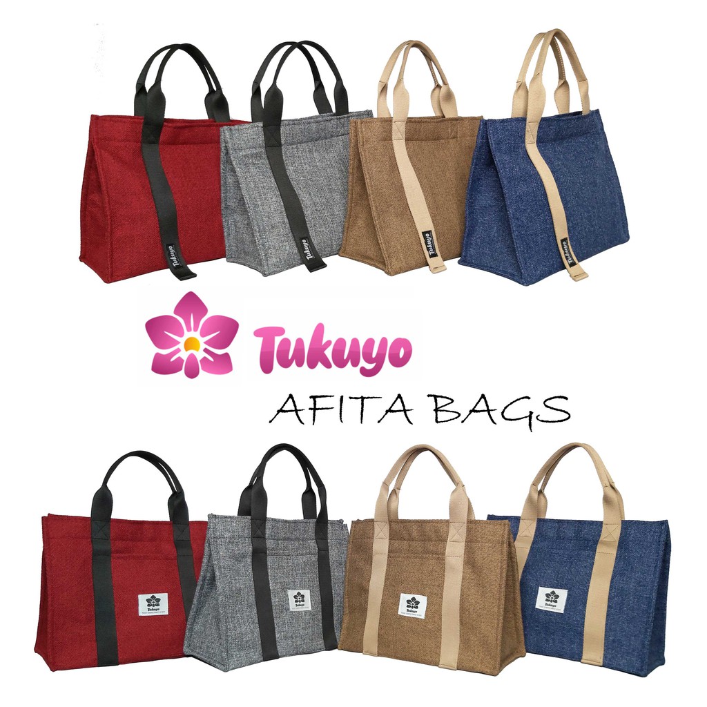 Tas Wanita Selempang dan Jinjing Tote Bag Afita by Tukuyo