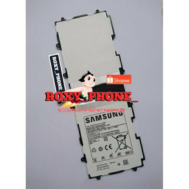 Batre Batere Baterai Battery Samsung Tab 2 10.1 P5100 P7500 N8000 ORI