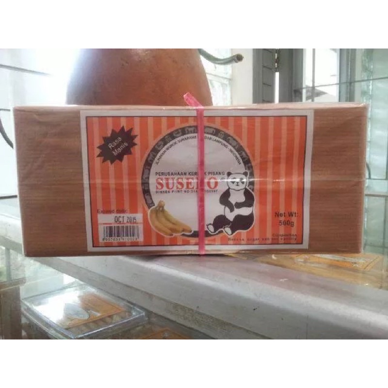 

Keripik Pisang Ambon Suseno Lampung 500 gram