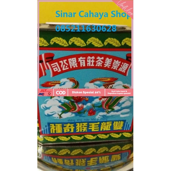 

⭐COD⭐ Teh Dua Naga Shang Long Mao Hou Ji Zhong (Teh Kaleng)