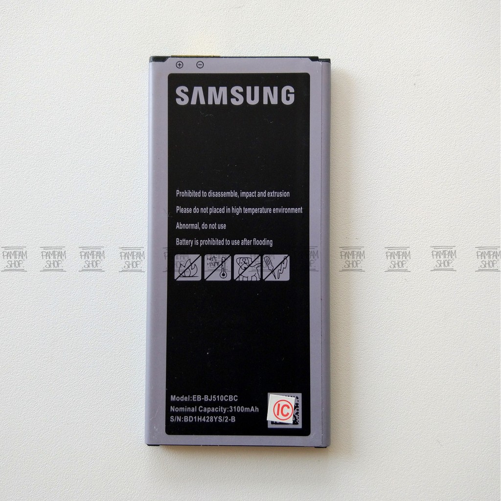 Baterai Samsung Galaxy J5 2016 J510 J510F Original OEM Battery Batrai Batre Ori SEIN J510FN