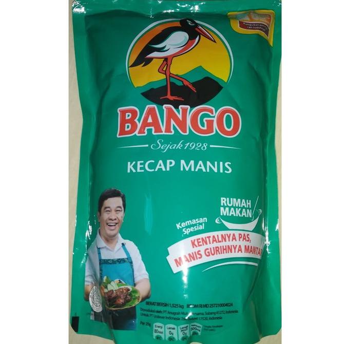 

Big Sale Kecap Manis Bango Refill 1.525 kg Big Sale