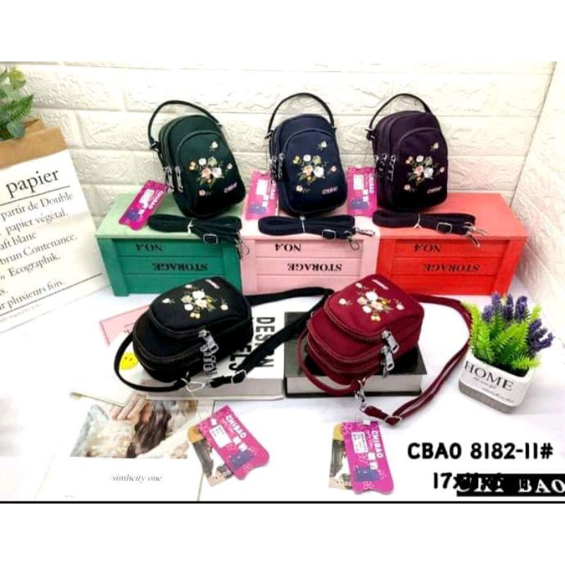 chibao mini bordir bunga