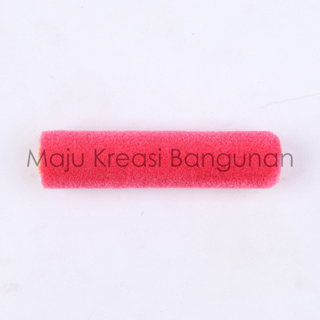 Bulu Kuas Rol Kapal Pinehill 4 Inch Refill Isi Roll Kecil Wool Cat Minyak Tembok Dinding Inci In Merah Domba