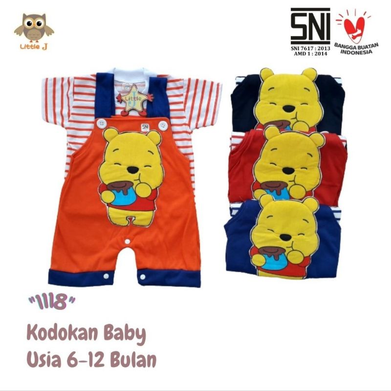 Baby gift kado - Little J Jumper Hansop kancing baju terusan bayi baru lahir newborn laki-laki perempuan cowok cewek