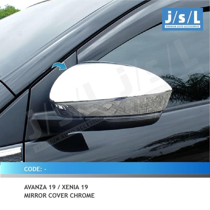 Cover Spion New Avanza Xenia 2019 chrome