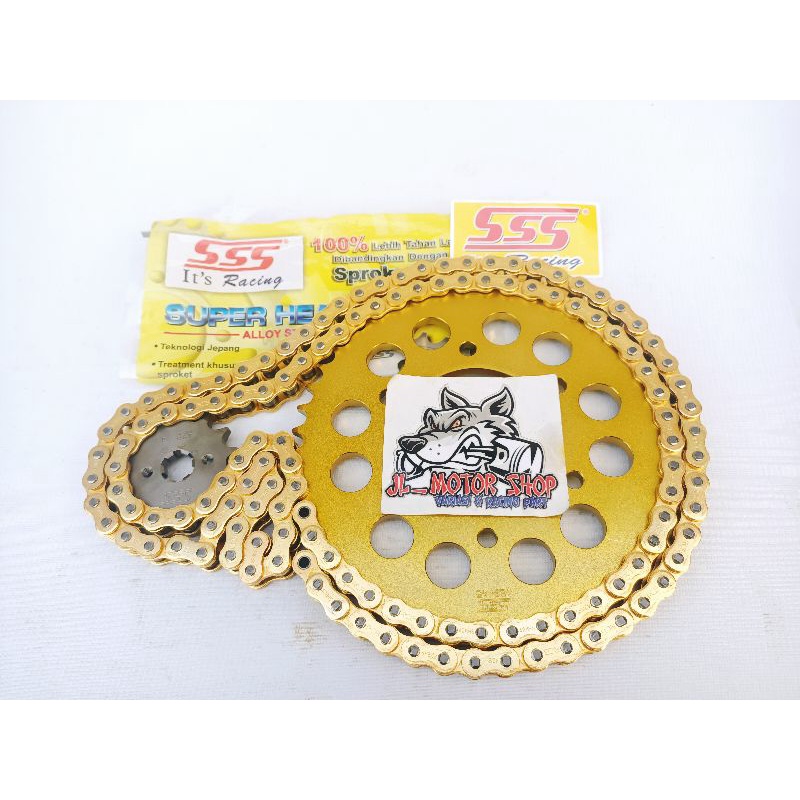 Gir Gear Set Gearset Sss 415 Ninja 150 R RR SS NINJA R RR SS Dll Gear Warna Gold Emas