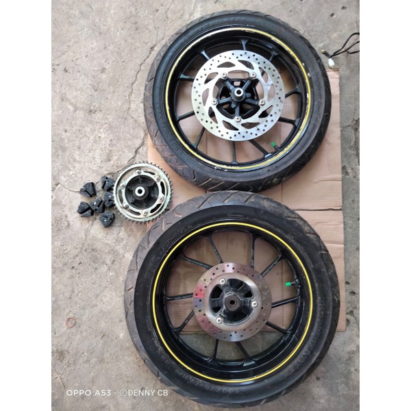 Jual velg set motor yamaha r15 v3 VVa original Shopee Indonesia