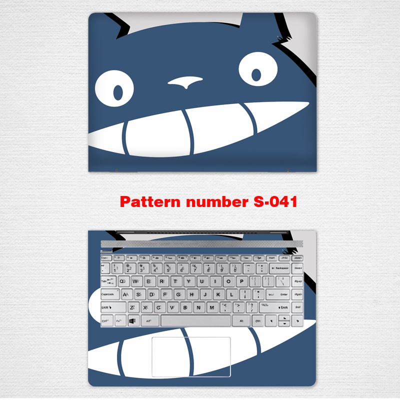 Stiker Skin Vinyl 2 Sisi Motif Kartun Untuk Laptop 11 / 12 / 13 / 14 / 15 / 17 Inch Lenovo R7000P R9000P ideapad 15sITL X221 250kl