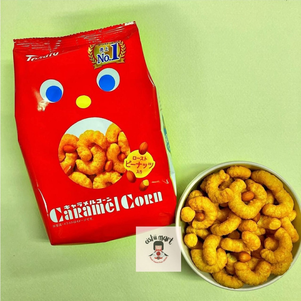 

Tohato Caramel Corn / cemilan / snack / makanan jepang / camilan / makanan ringan