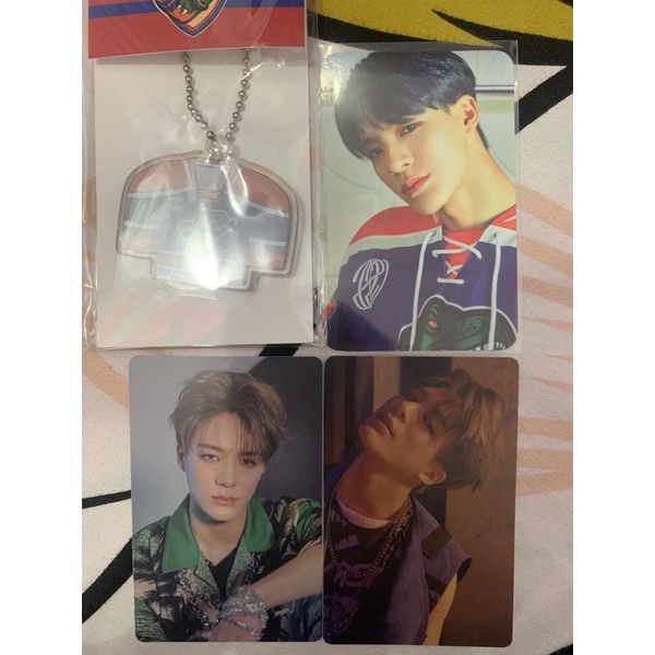 [BOOKED] pc photocard sticker reload jeno acrylic charm keyring 90s love jeno nct dream