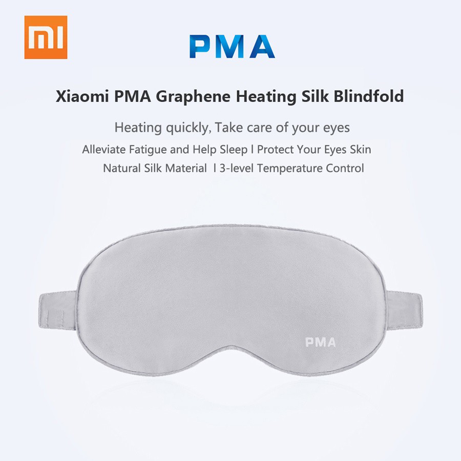 XIAOMI PMA E10 - Graphene Heating Silk Eyemask Therapy Eye Massager - Alat Terapi Mata Lelah