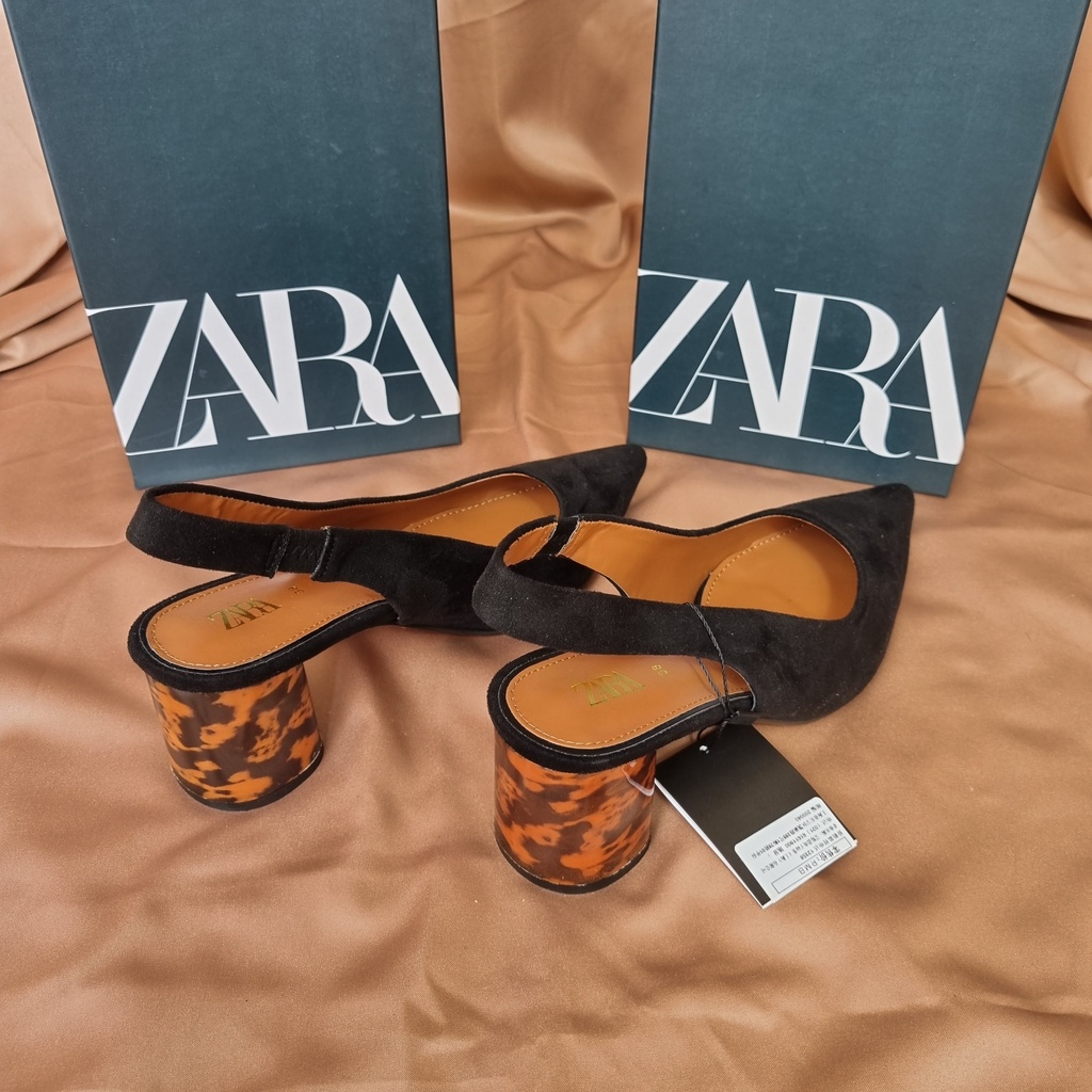 SEPATU ZR WANITA HAK LEOPARD