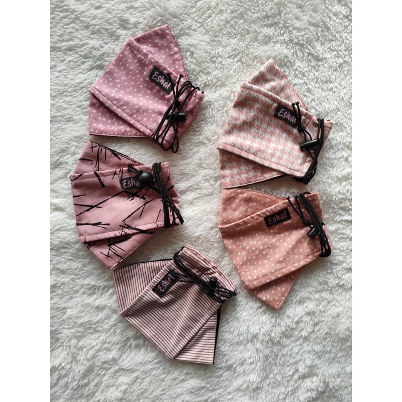 Masker 3D | Masker 3D Eshal | Masker Eshal | Masker 2 Ply