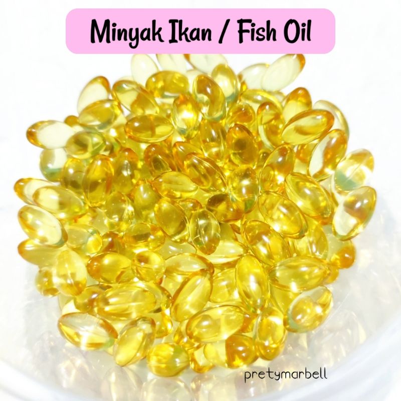 Fish Oil Minyak Ikan Suplemen Kucing 70 Butir