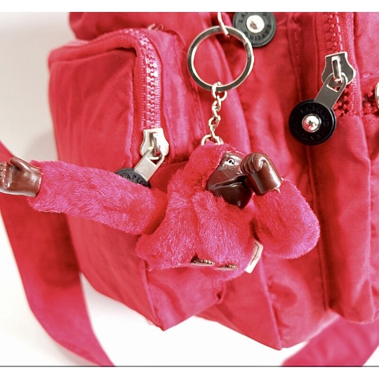 12.12 COD Ready Stock Tas Selempang Besar Banyak Kantong Resleting Cewek Wanita Model parasut Casual Murah SMG