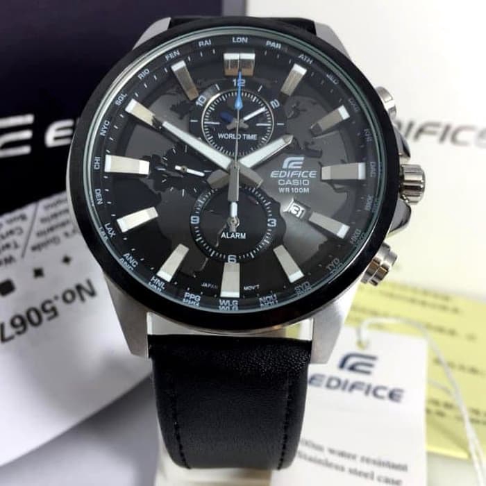 Jam Tangan Pria Casio Edifice EFR-303 45mm ORIGINAL B*M