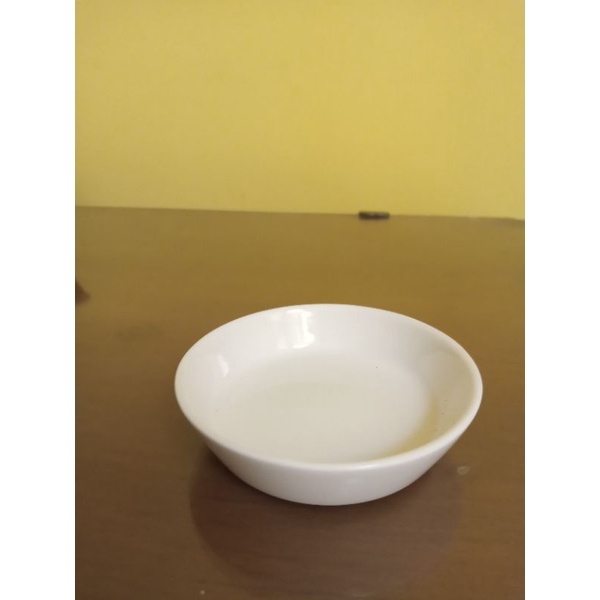 Piring sambal, diameter 6,5 cm, merk St. James, Hankook